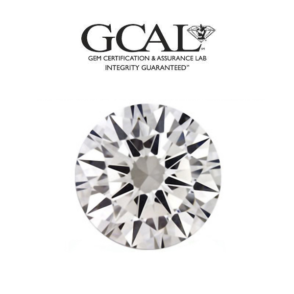 2.06 Carat I VVS2 Round Lab Grown Diamond GCAL Certified